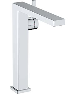 hansgrohe Tecturis single lever basin mixer 73070000 projection 197mm, with push-open waste set, chrome