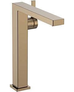 hansgrohe Tecturis single lever basin mixer 73072140 projection 197mm, without waste set, brushed bronze