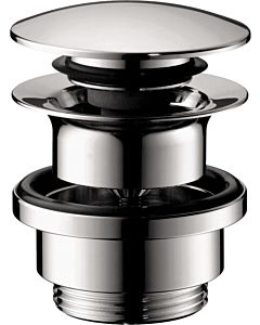 hansgrohe Ablaufgarnitur Push Open 50100000 chrom, 11/4", Messing, ohne Kipphebel
