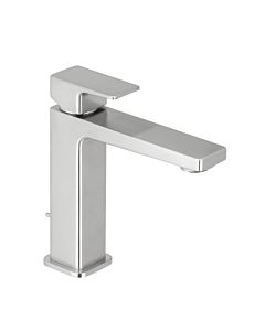 Herzbach Ceo single lever basin mixer 36.220310. 2000 .14 M-Size, with pop-up waste, stainless steel finish