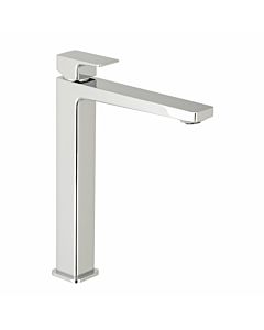 Herzbach Ceo single-lever basin mixer 36.220320.2.01 XL size, with raised shaft, without waste set, chrome