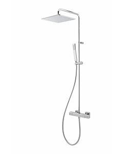 Herzbach Ceo shower column 36.988250.2.01 with exposed shower thermostat, chrome