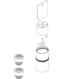 Herzbach MODUL7 extension 30mm lever mixer 70.718012. 2000 .09 wall outlet 1 Verbraucher