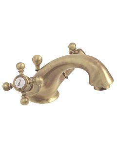 Herzbach Anais Waschtischarmatur 32452000105 bronze, Gussauslauf, mit Ablaufgarnitur