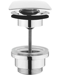 Herzbach drain valve 11.432600. 2000 .01 2000 2000 /4&quot;, with/without push button closure, chrome