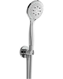 Herzbach Living Spa tub set 11.620225.4.01 chrome, with cone holder, shower connection elbow, 2000 .600mm, round