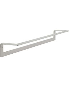 Herzbach Design iX towel rail 17.818000. 2000 .09 brushed stainless steel, wall mounting, 450 mm