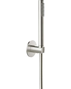Herzbach Design iX 17.914000. 2000 .09 1250 mm, rosette d= 70mm, with baton hand shower, brushed stainless steel