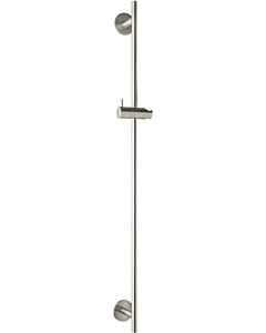 Herzbach Design iX shower rail 17.965900. 2000 .09 900 mm, rosette d= 70mm, brushed stainless steel