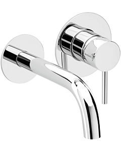 Herzbach Deep basin mixer 18.203756. 2000 chrome, 160 mm, concealed fitting