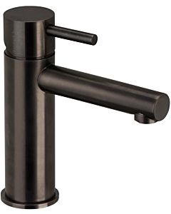 Herzbach Design iX PVD mitigeur lavabo 21.133100. 2000 .40 taille M, avec garniture de vidage , acier noir