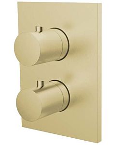 Herzbach Design iX PVD thermostat 21.503055.2.41 Brass Steel, UP, for 3 Verbraucher