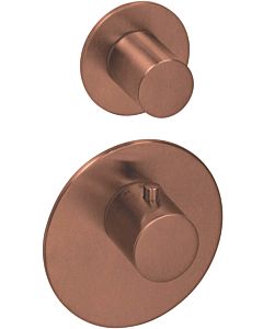 Herzbach Design iX PVD Herzbach Design iX PVD 21.521010. 2000 .39 Copper Steel, for Universal thermostat module, round