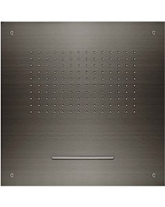 Herzbach Design iX PVD rain shower 21.650200.2.40 Black Steel, 500x500mm, for ceiling installation