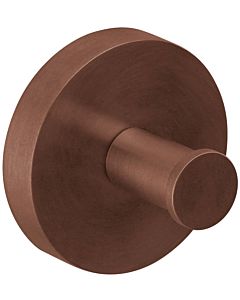 Herzbach Design iX PVD towel hook 21.819000. 2000 .39 32mm, Copper Steel, wall mounting