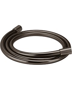 Herzbach Design iX PVD shower hose 21.925300. 2000 .40 with rotary cone, shower hose 1250mm, Black Steel
