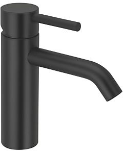 Herzbach noir profond mitigeur lavabo 23.203200. 2000 .12 130 mm, noir mat, taille M, sans garniture de vidage