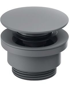 Herzbach Deep Gray design waste valve 23.452500. 2000 .06 2000 2000 /4&quot;, gray matt