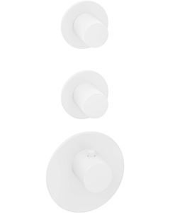 Herzbach Deep White Fertigmontageset 23.522010.1.07 Universal-Thermostat-Modul, weiß matt