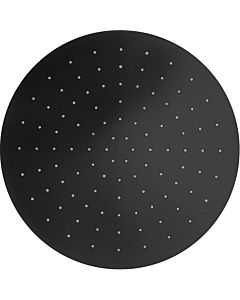 Herzbach Douche de tête Deep Black 23.600300. 2000 .12 300 mm, noir mat, pour montage mural