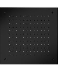 Herzbach Deep Black douche de tête 23.650000.2.12 500 mm, noir mat, pour montage au plafond