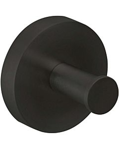 Herzbach Deep Black towel hook 23.819000. 2000 .12 32mm, matte black, wall mount
