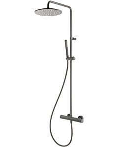 Herzbach Deep Gray shower column 23.988250. 2000 .06 with shower thermostat, matt grey
