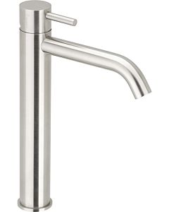 Herzbach Deep IX single lever basin mixer 28.203520.2.09 Brushed stainless steel, L-size, 305 mm high