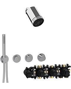 Herzbach MODUL7 Kit thermostat PUSH P-SP3 70.702723. 2000 .01 SPOT Multi Chrome