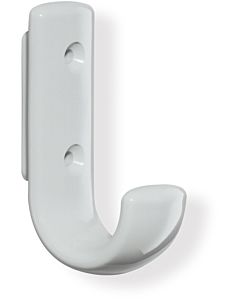 Hewi 477 coat hook 477.90.06133 Height: 75mm, with spacer, rubinrot