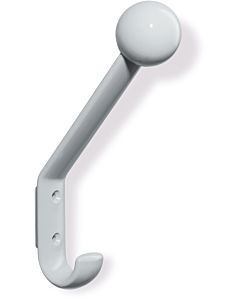Hewi 477 coat hook 477.90.08095 rock gray, with ball