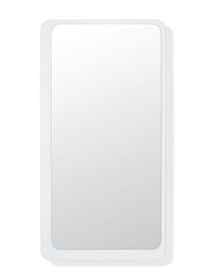 Hewi Spiegel 950.01.110 570x1000x6mm, revêtement arrière blanc signal