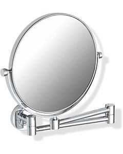 Hewi miroir cosmétique 950.01.225 58x10mm, d= 200mm, biface, chromé