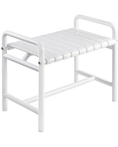 Hewi 801 shower bench 801.51.840033 688 x 500 x 448 mm, rubinrot , support load up to 300 kg