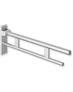 Hewi System 900 hinged support rail 900.50.160XA projection 750 mm, satin stainless steel