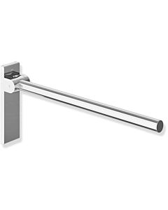 Hewi System 900 hinged support rail 900.50.21540 projection 600 mm, chrome-plated
