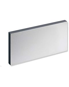 Hewi mounting plate 950.51.016XA98 240x105x18mm, with cover, rectangular, signal white