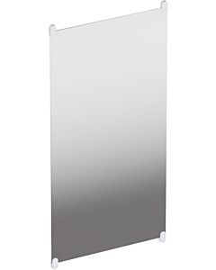 Hewi S 801 wall mirror 801.01B30098 600x1200x6mm, with brackets, matt, signal white