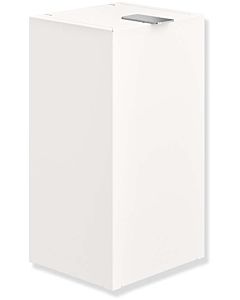 Hewi System 900 Hygieneabfallbehälter 900.05.00560DX Edelstahl pulverbeschichtet weiß tiefmatt