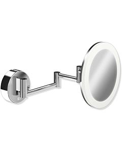 Hewi LED cosmetic mirror 950.01.26040 d= 200mm, 5x, beleuchtet , chrome-plated