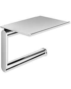 Hewi system 900 WC holder 900.21.00440 chrome-plated stainless steel, with shelf