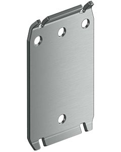 Hewi 802 LifeSystem mounting plate 802.50.001XA 102 x 176 x 13 mm, satin stainless steel