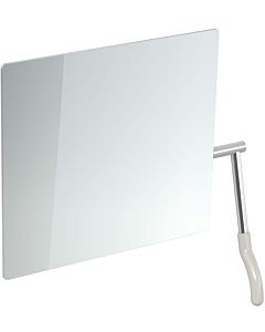 miroir inclinable Hewi 802.01.100R97 725x741x73mm, levier à droite, gris clair