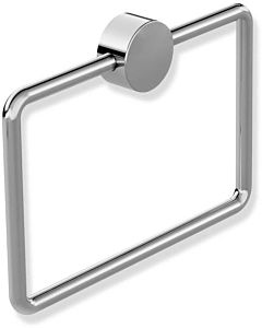 Hewi System 815 towel ring 815.09.30040 200x145mm, closed, pivotable, chrome-plated stainless steel