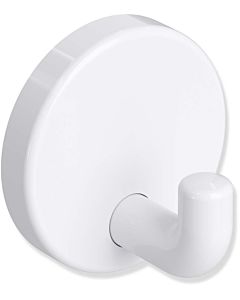 Hewi 801 wall hook 801.90.01098 signal white, rosette d = 40mm