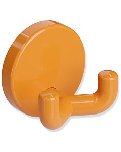 Hewi 801 double hook 801.90.02024 orange , with rosette d = 40mm
