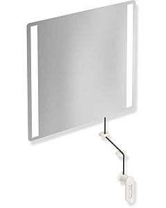 Hewi 801 tilting light mirror LED 801.01.40099 600x540x6mm, pure white