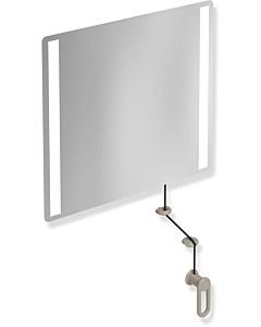 Hewi 801 tilting light mirror LED 801.01.40086 600x540x6mm, sand