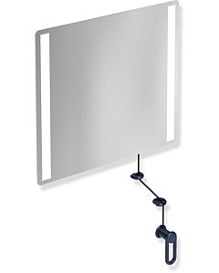 Hewi 801 tilting light mirror LED 801.01.40050 600x540x6mm, steel blue