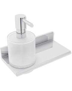 Hewi System 900 Q shelf 900Q03.00240 chrome, with soap/disinfectant dispenser